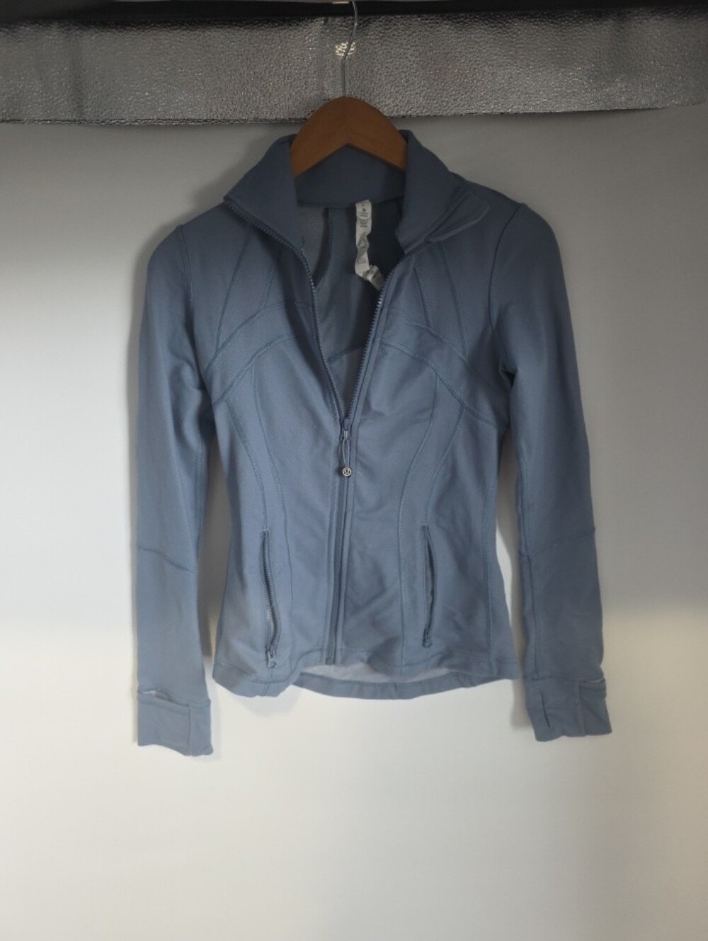 Lululemon Nulu Define Jacket Women’s Size 4 Blue Full Zip Stretch